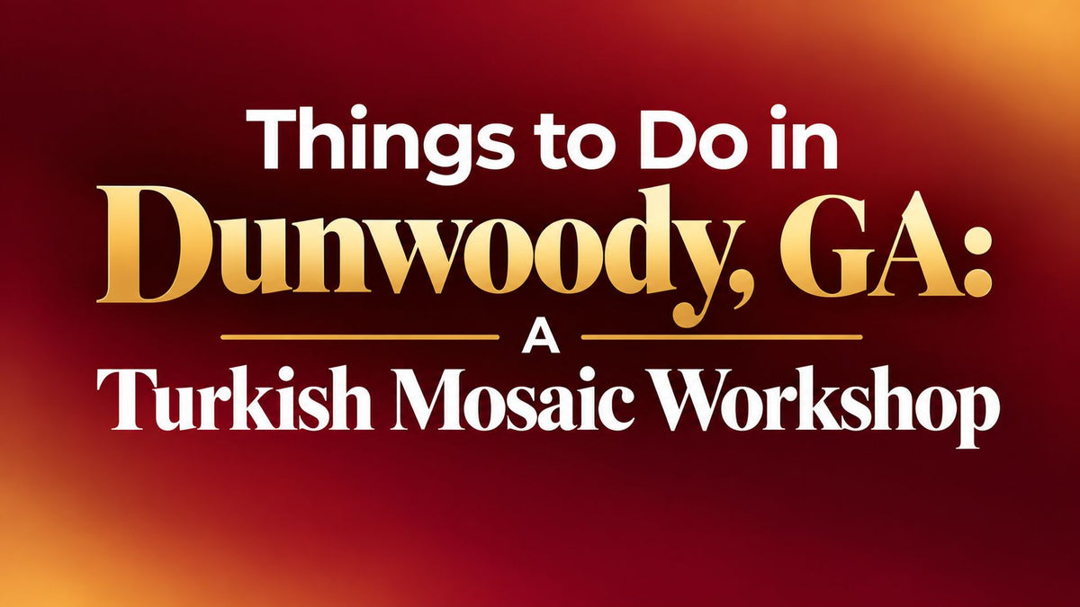 Things to Do in Dunwoody, GA: A Turkish Mosaic Workshop