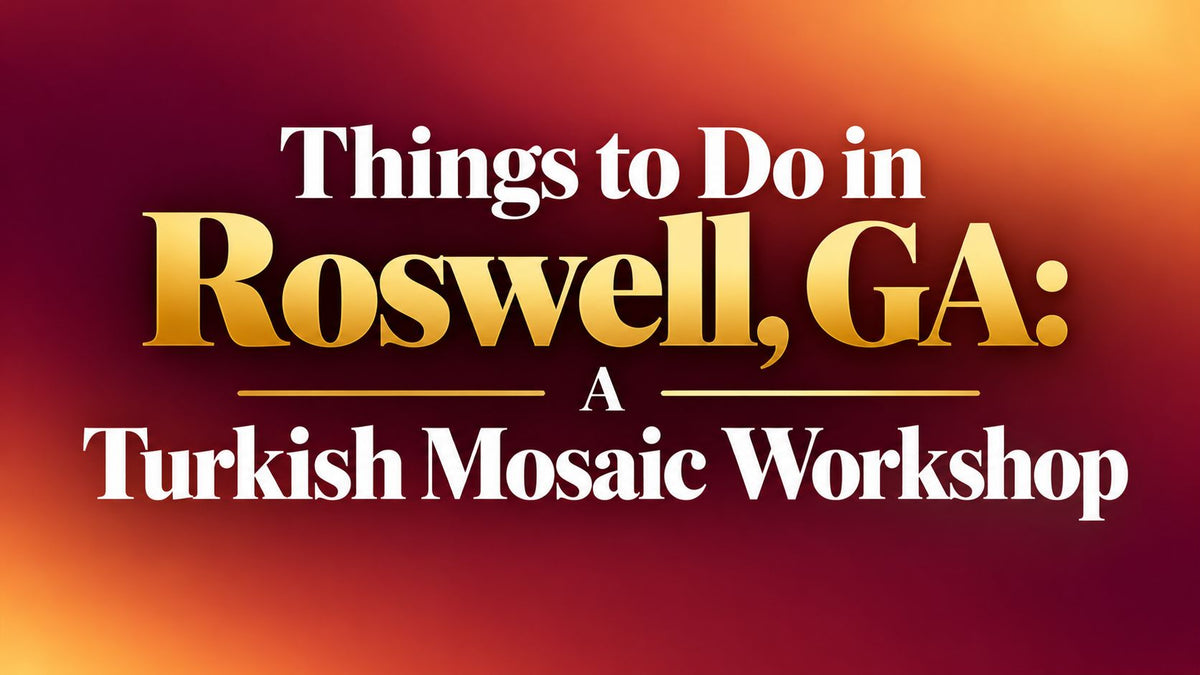 Things to Do in Roswell, GA: A Turkish Mosaic Workshop