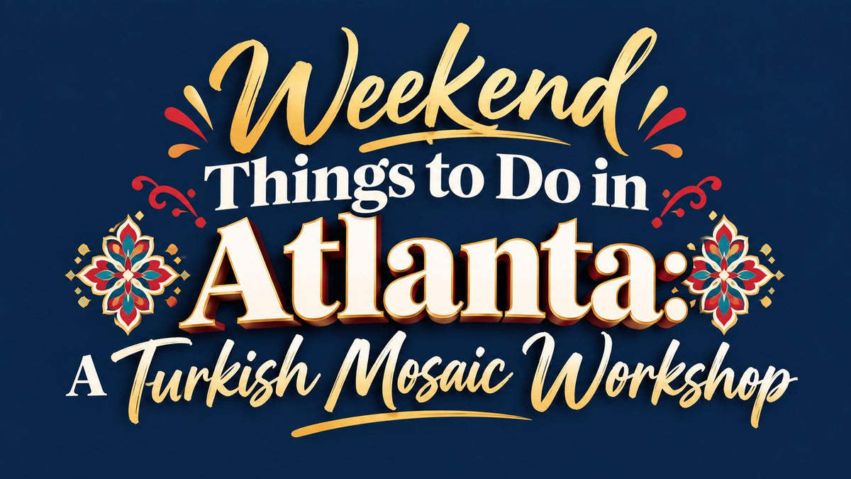 Weekend Things to Do in Atlanta: A Turkish Mosaic Workshop