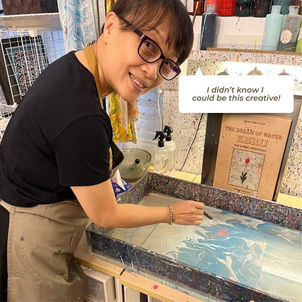 Water Marbling Workshops in Naperville, IL