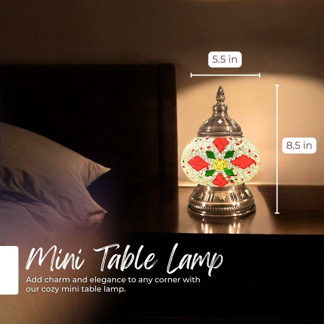 Ready-made Mosaic Lamp - Christmas Flower