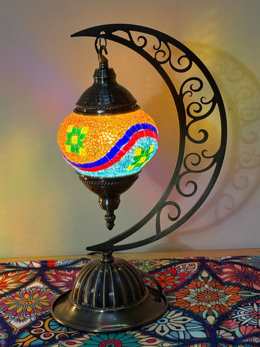 Turkish Mosaic Lamp Workshop in Alpharetta, GA