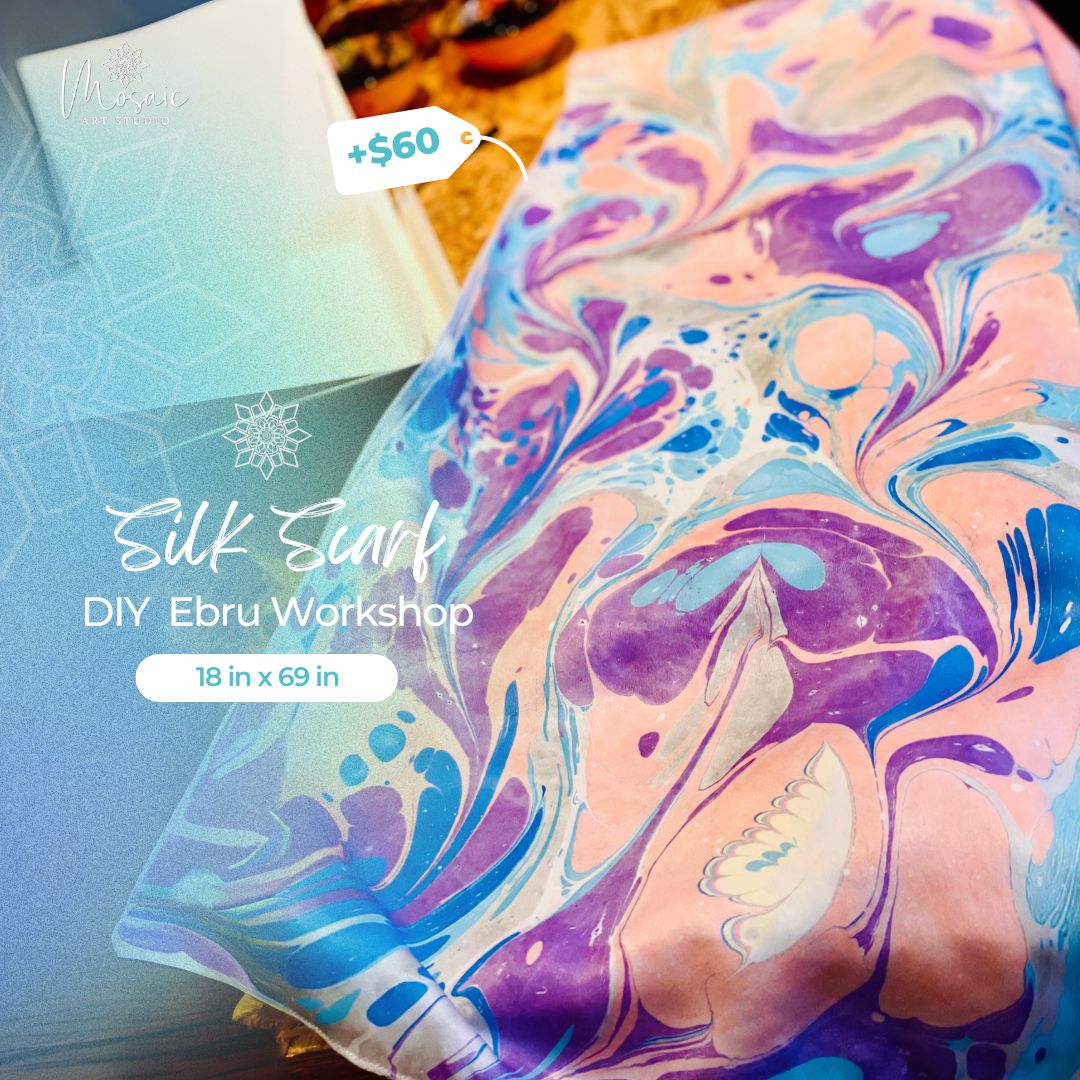 Water Marbling Workshops in Manhattan, NY