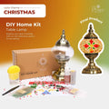 DIY Turkish Mosaic Lamp Kit – Christmas Theme