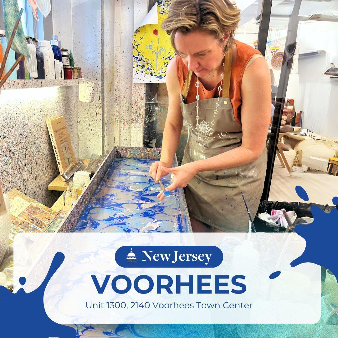 Water Marbling Workshops in Voorhees, NJ