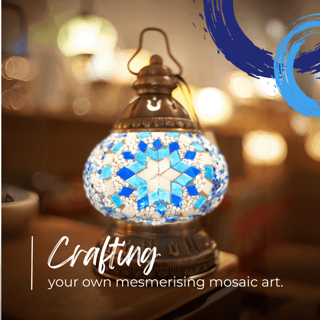 Mosaic Lamp DIY Home Kit
