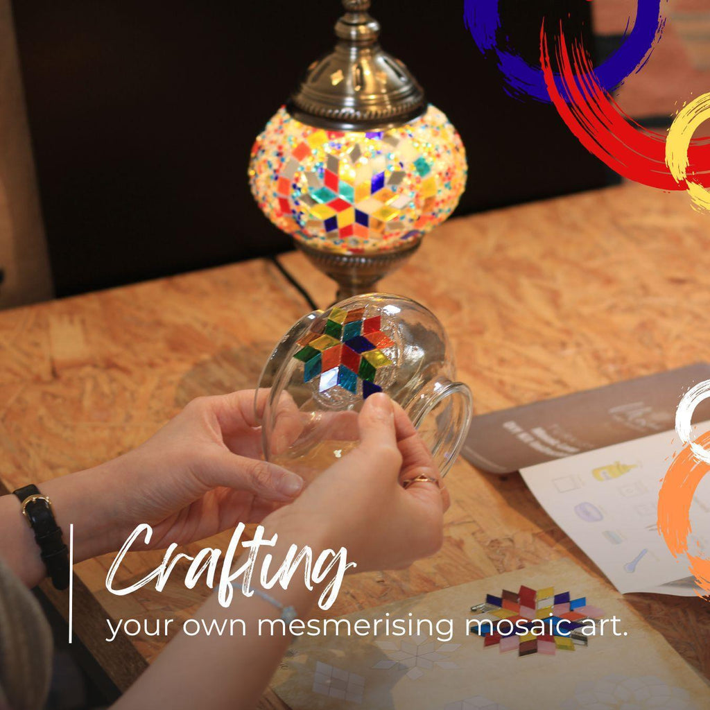 CAPPADOCIA Color Theme Turkish Mosaic Lamp DIY Home Kit