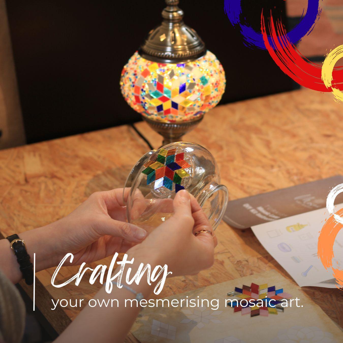 CAPPADOCIA Color Theme Turkish Mosaic Lamp DIY Home Kit