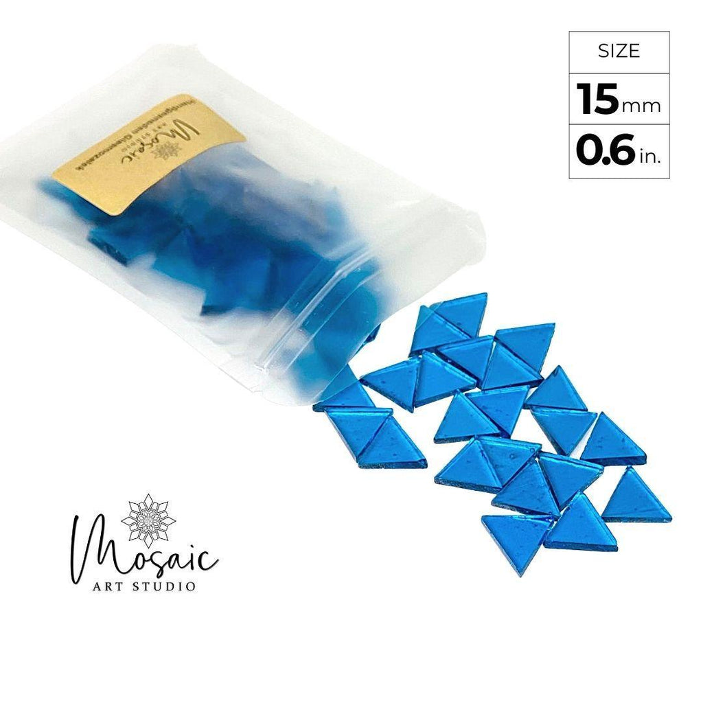 Hand-cut Mosaics - TRIANGLE Shape