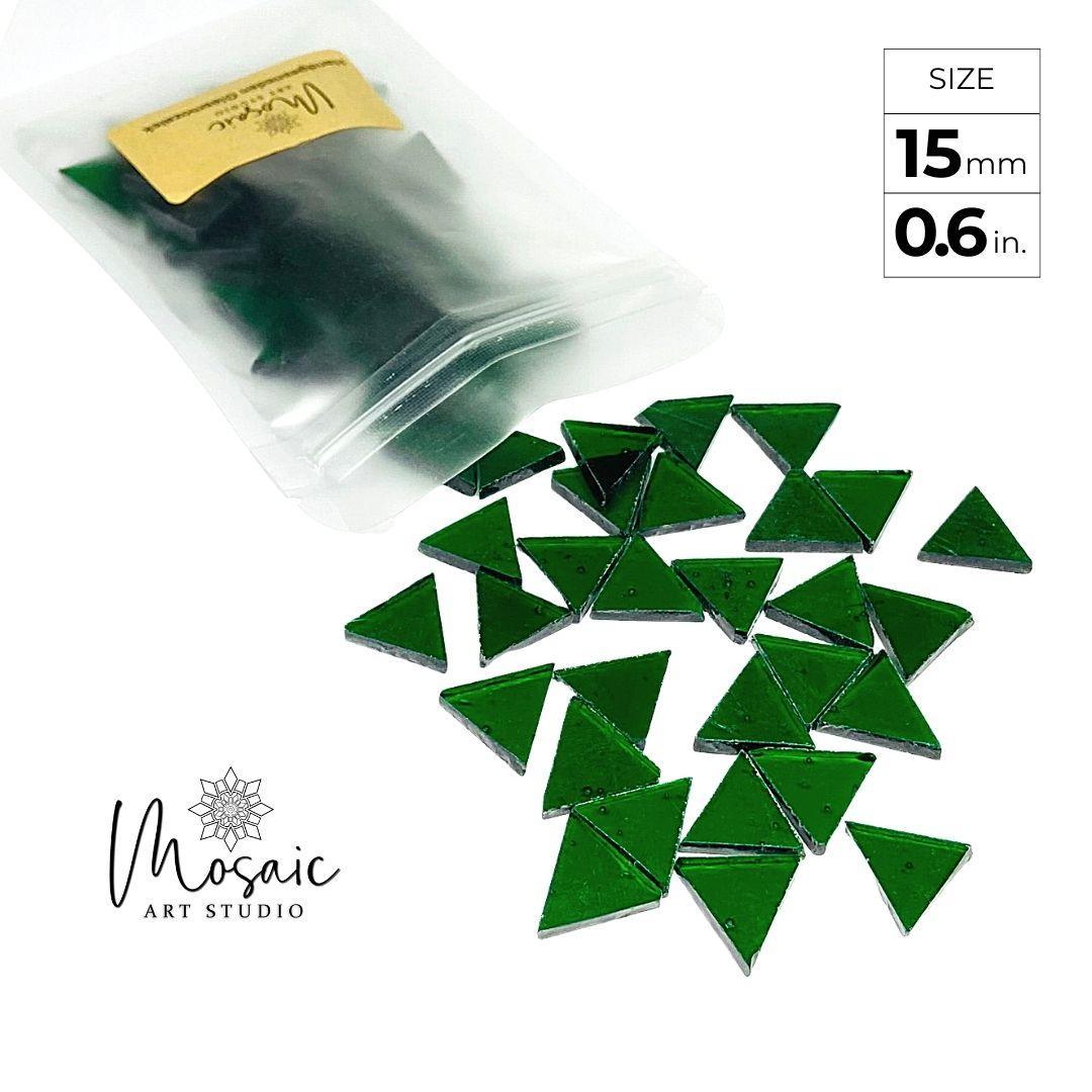 Hand-cut Mosaics - TRIANGLE Shape