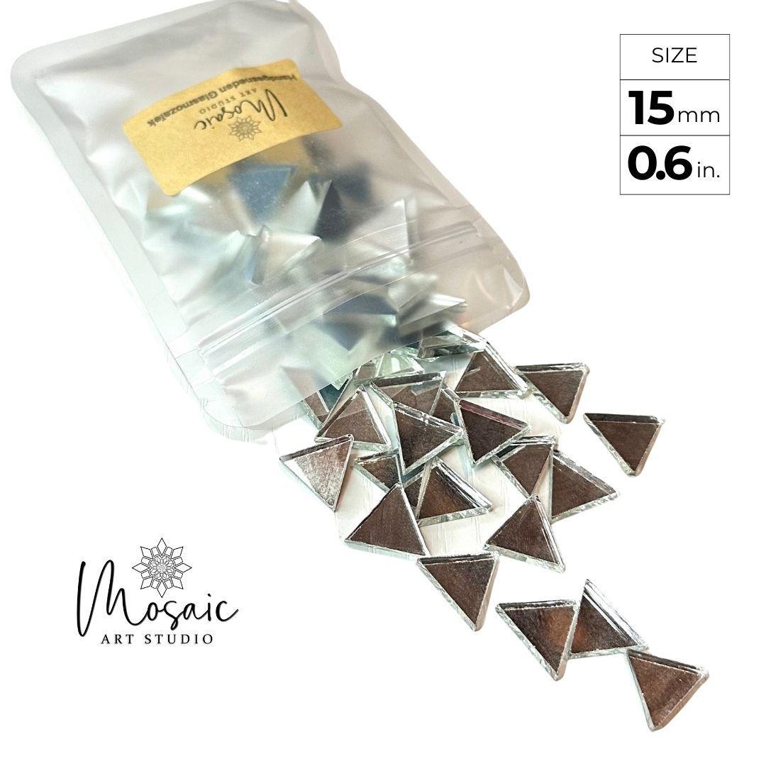 Hand-cut Mosaics - TRIANGLE Shape