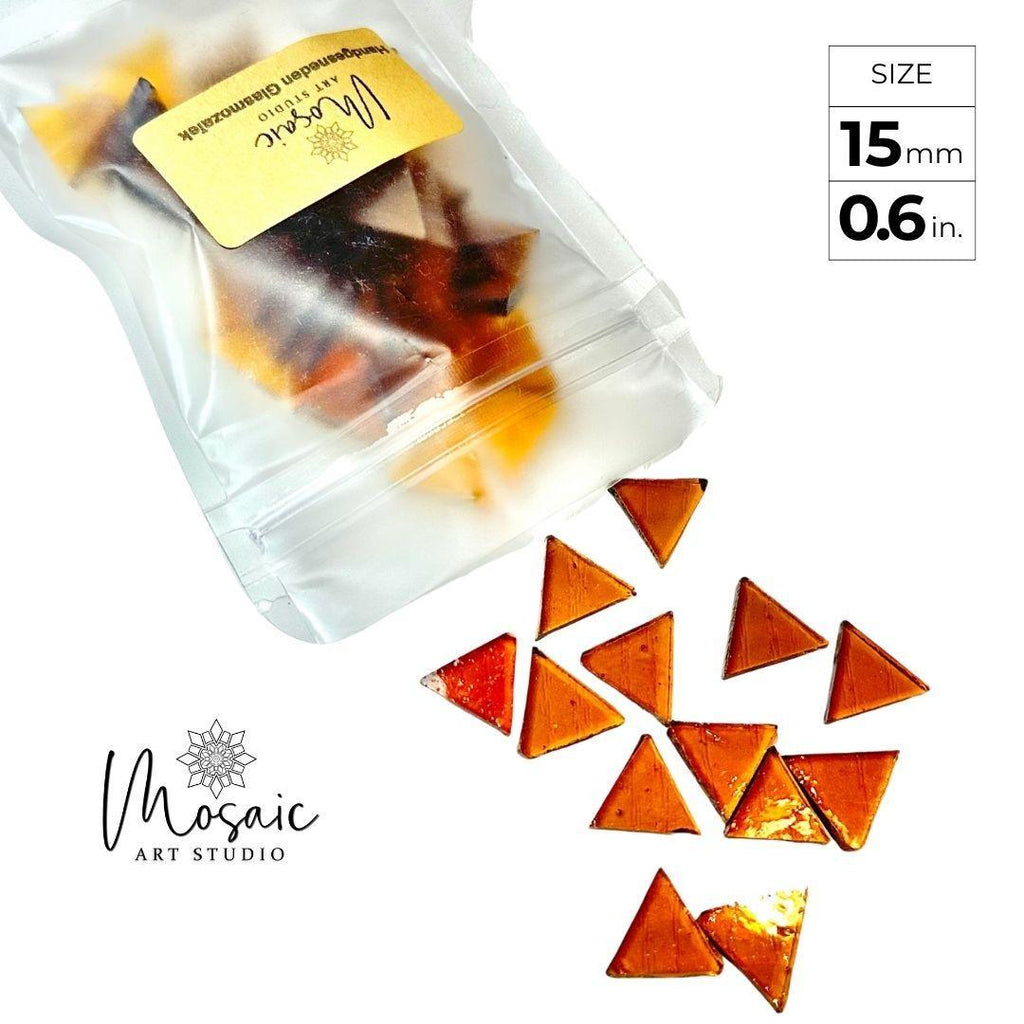 Hand-cut Mosaics - TRIANGLE Shape