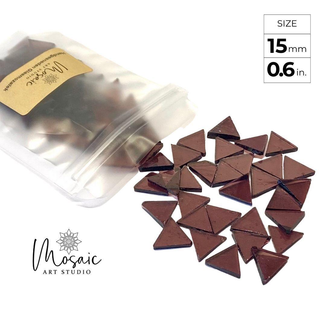 Hand-cut Mosaics - TRIANGLE Shape