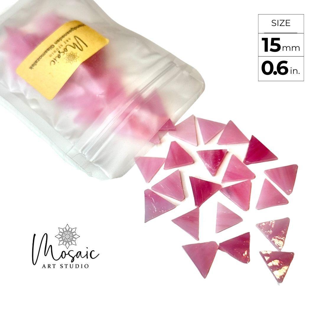 Hand-cut Mosaics - TRIANGLE Shape