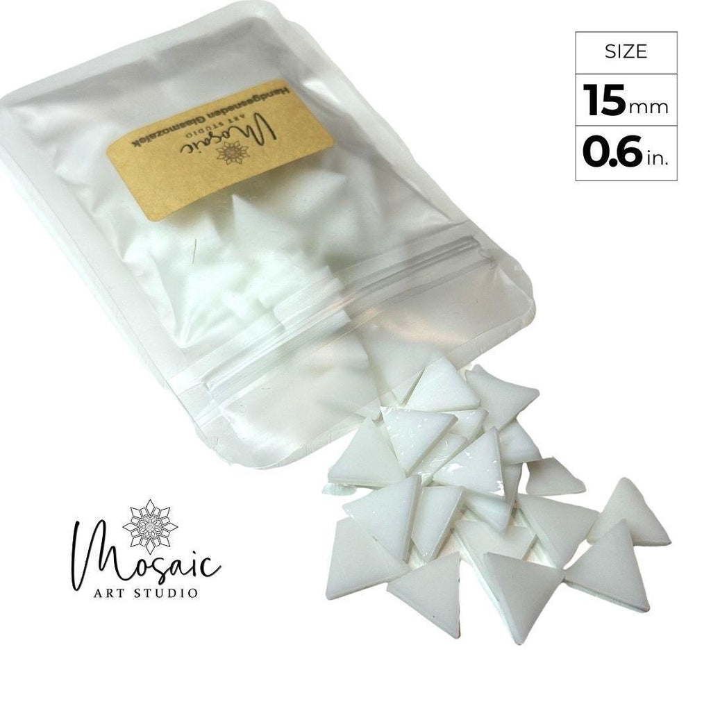 Hand-cut Mosaics - TRIANGLE Shape
